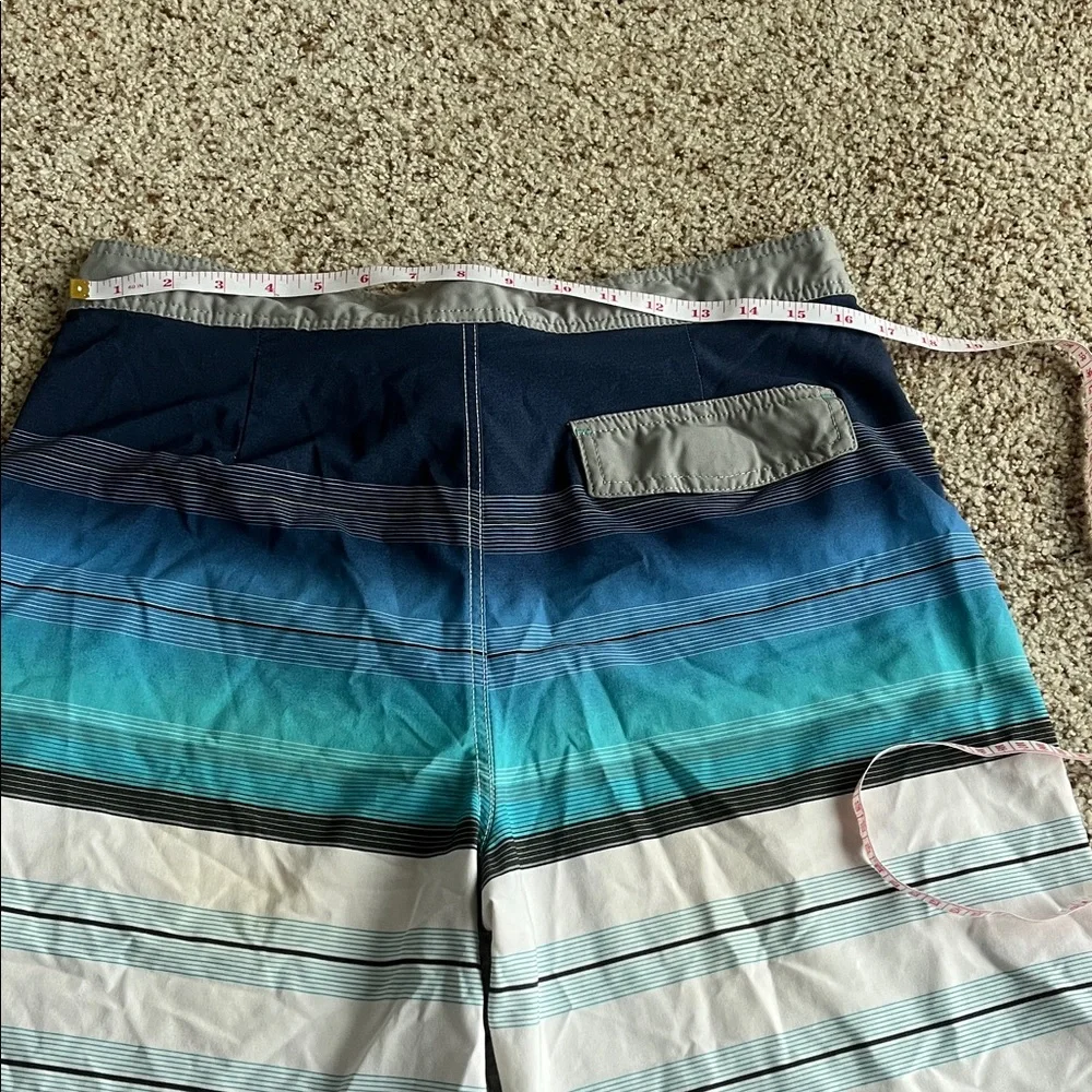 Mossimo Supply Co. Gradient Blue Board Shorts